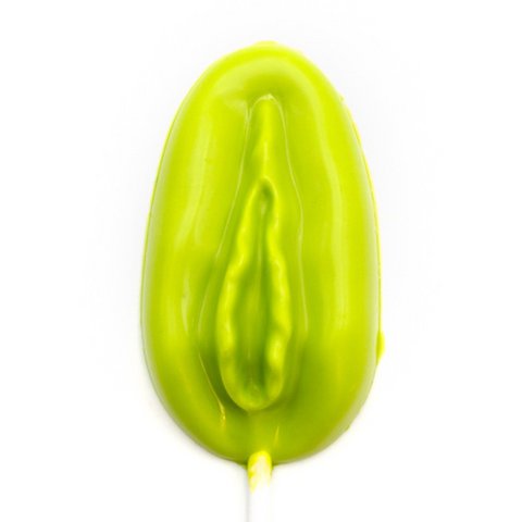 Pussy lollipop (light green) 30 Grs