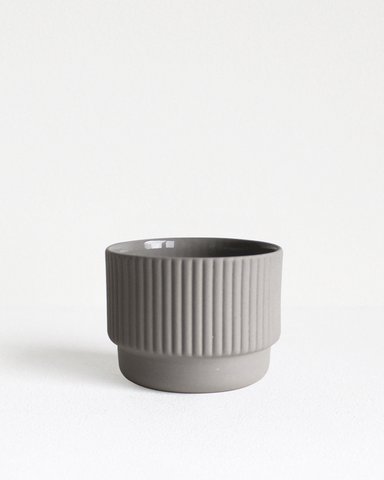 Cappuccino mug Column | light grey