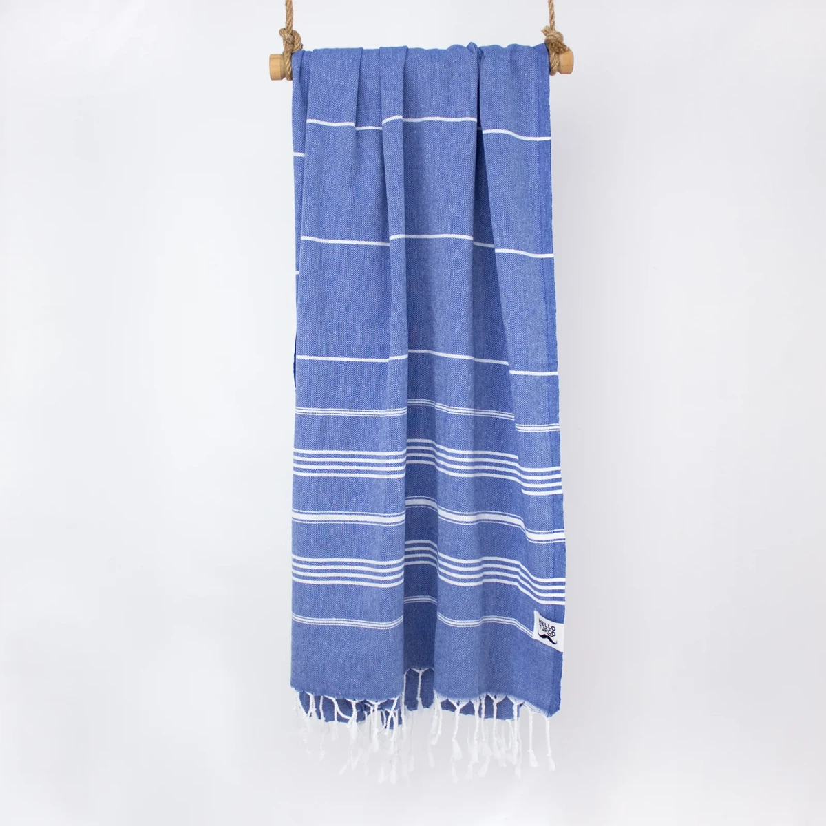 BEACH BOYS Blue Turkish Towel - Your Perfect Beach Companion