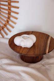 Cloud tealight holder
