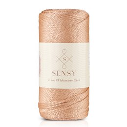 Sensy Premium 2 mm - 251 yards 100% polyester macrame ledning