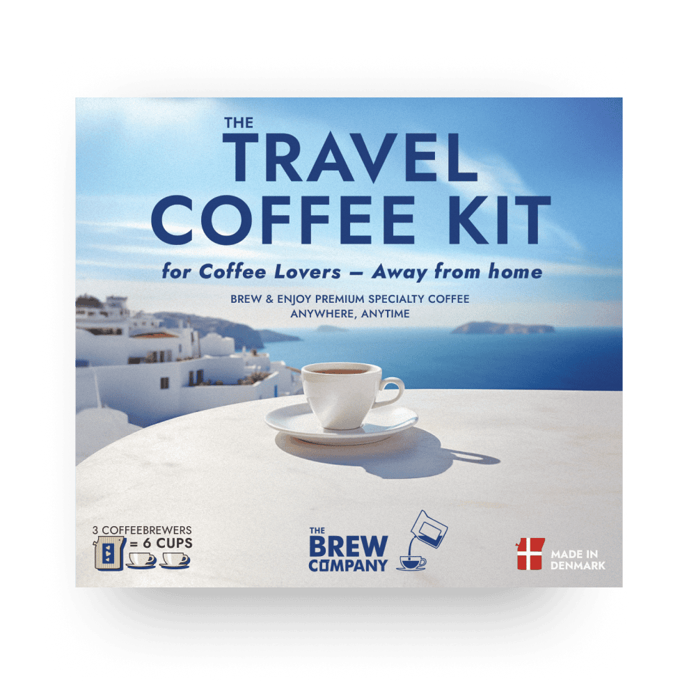 Specialty Coffee Travel Kit Greece 3 pcs Gift Box