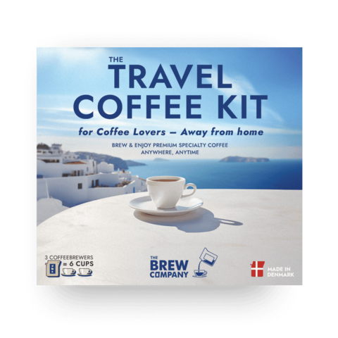 SPECIALE KOFFIEREISKIT GRIEKENLAND 3 STUKS GESCHENKDOOS