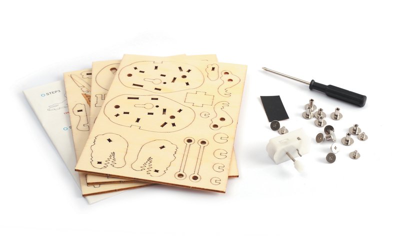 HOUTEN MODEL 3D MECHANISCHE T-REX