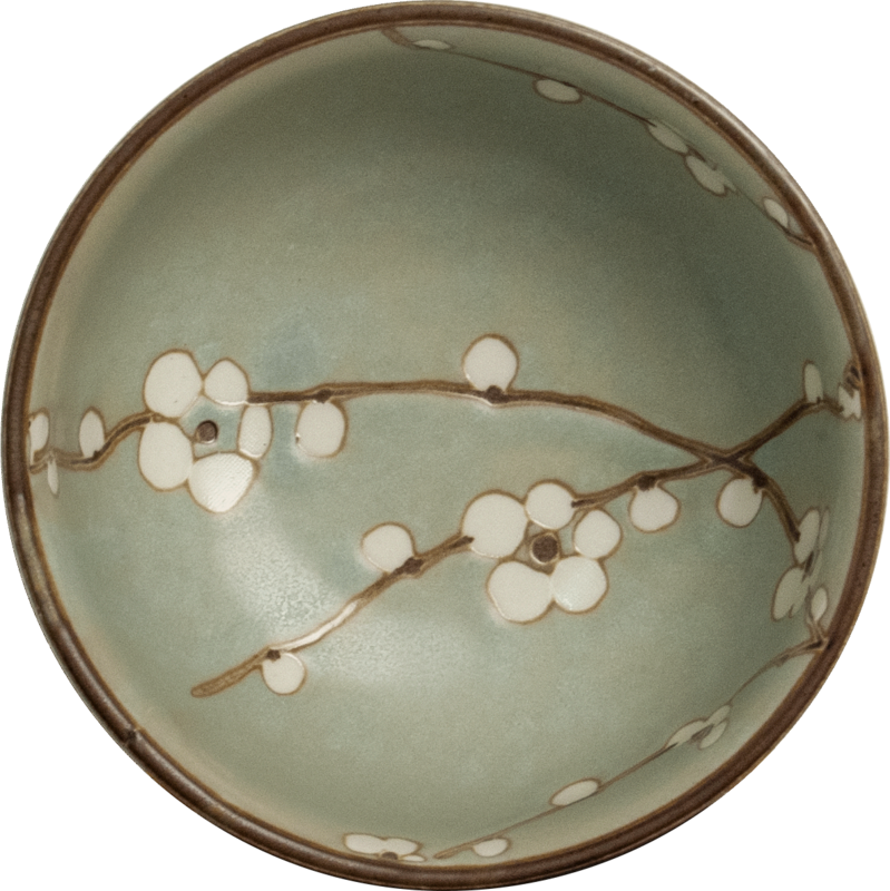 Edo Hanagreen Matchabowl , 13x7cm