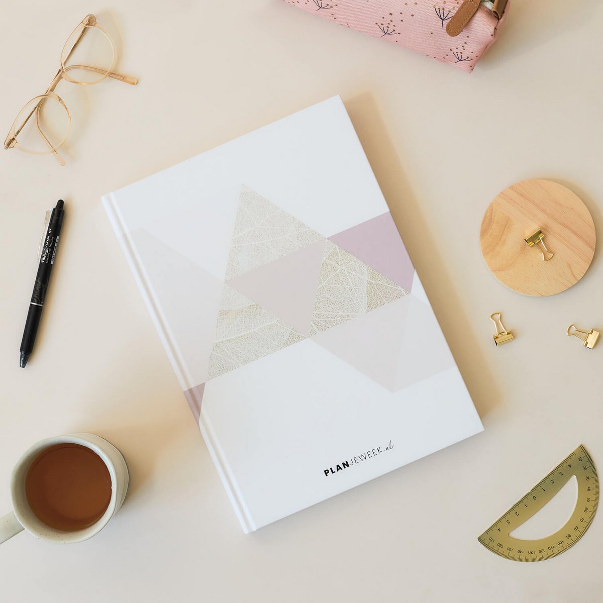 Prikkelarme jaarplanner Symmetrie - ongedateerd