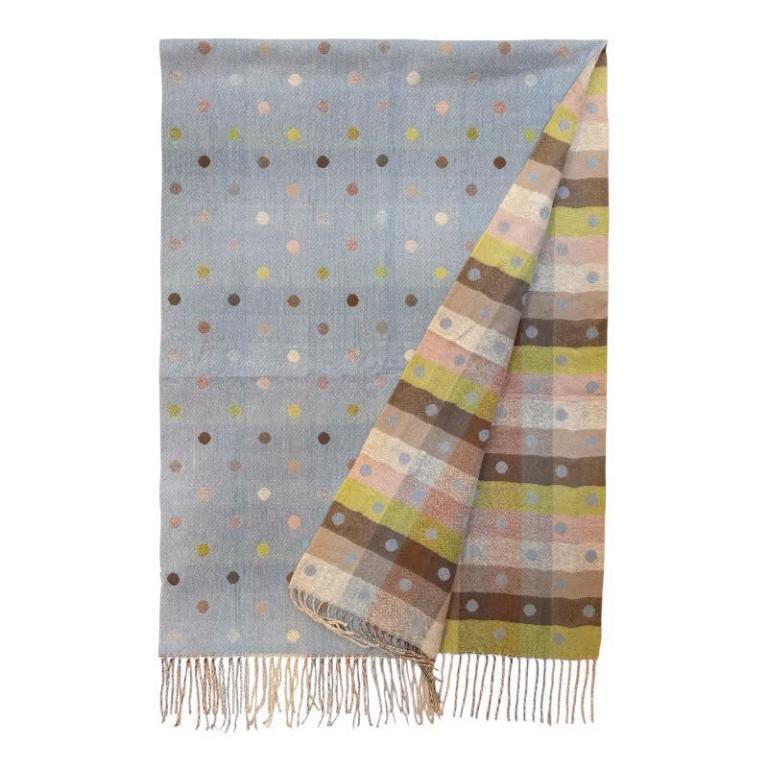 Wendeschal für Damen aus Wolle im Polka Dot-Design ITFUHZY-26-02