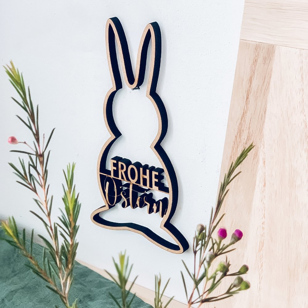 Lapin Joyeuses Pâques - Gr. M