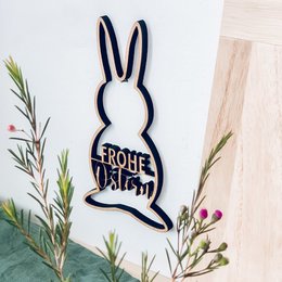 Lapin Joyeuses Pâques - Gr. M