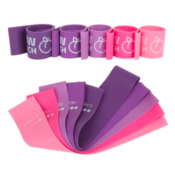 Wow peach resistance bands - Pink