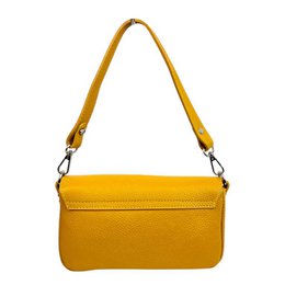 Borsa a mano da donna in pelle con manovella girevole. B2B58057