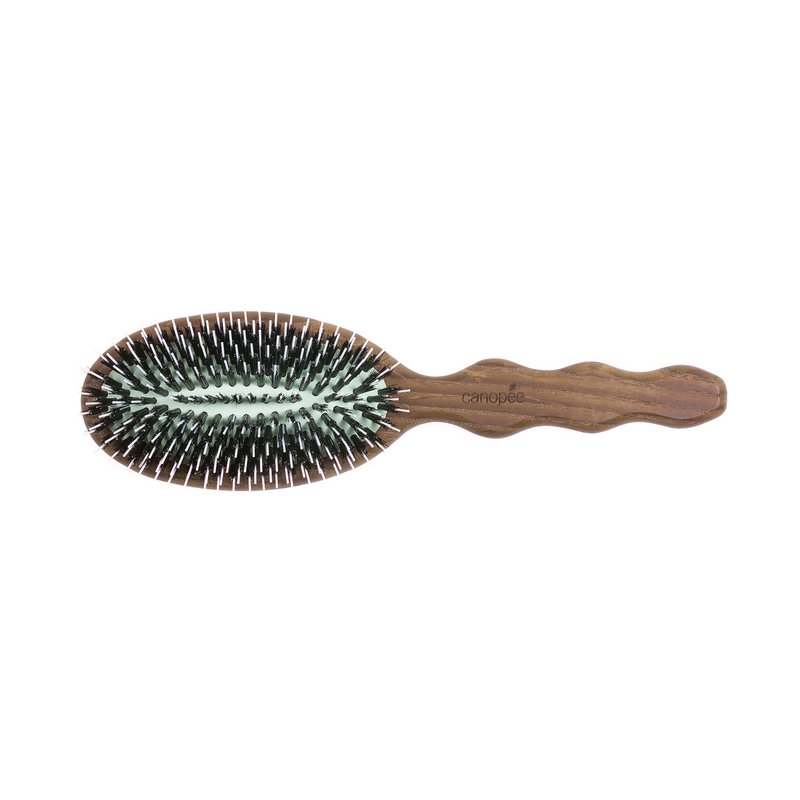 Pure Boar pneumatisk børste med nylonspidser, 8611 Stor model