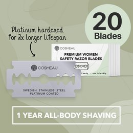 Safety Razor Glossy Rose Gold Aluminium