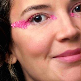 Framboise Bruine Eco Glitter