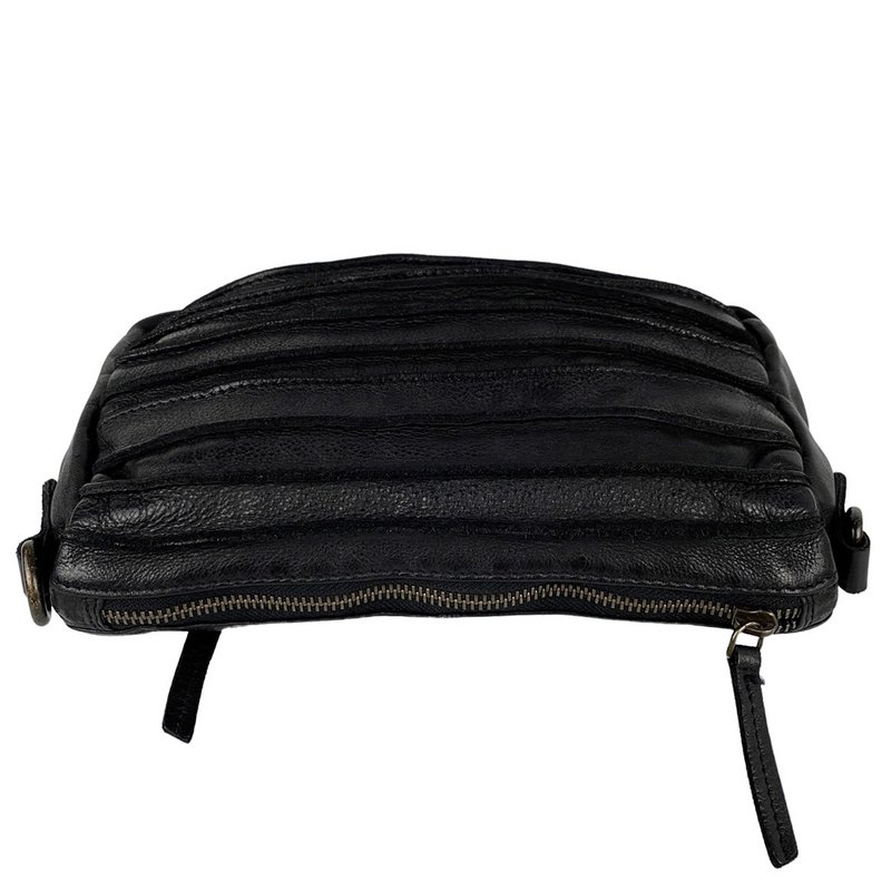 Borsa A Spalla Da Donna Realizzata In Pelle Lavata In 4 Colori