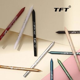 Wodoodporny eyeliner, długotrwały ołówek, kolorowy pigment, niebieski, czarny, biały, kolorowy żel do oczu, kredka do oczu, makijaż, kosmetyki do pielęgnacji oczu
