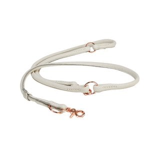 LABONI AMICI – Round-stitched leather leash