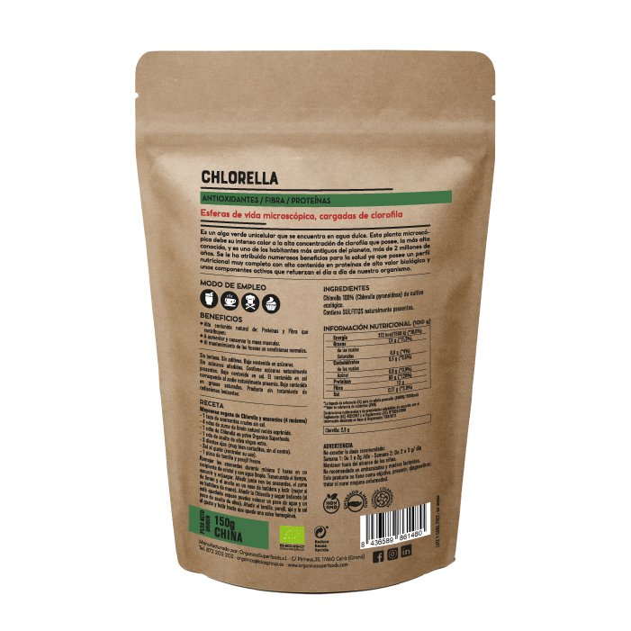 Organic Chlorella powder 150g