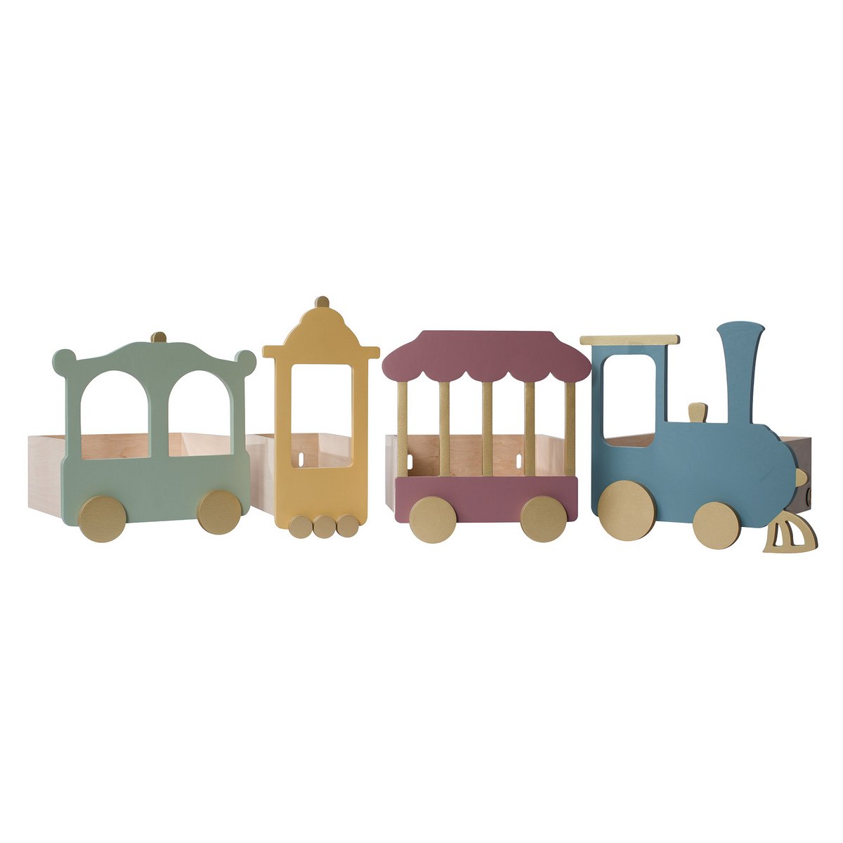Zugregal „Express to Fantasy” staubrosa Version - 4 Elemente
