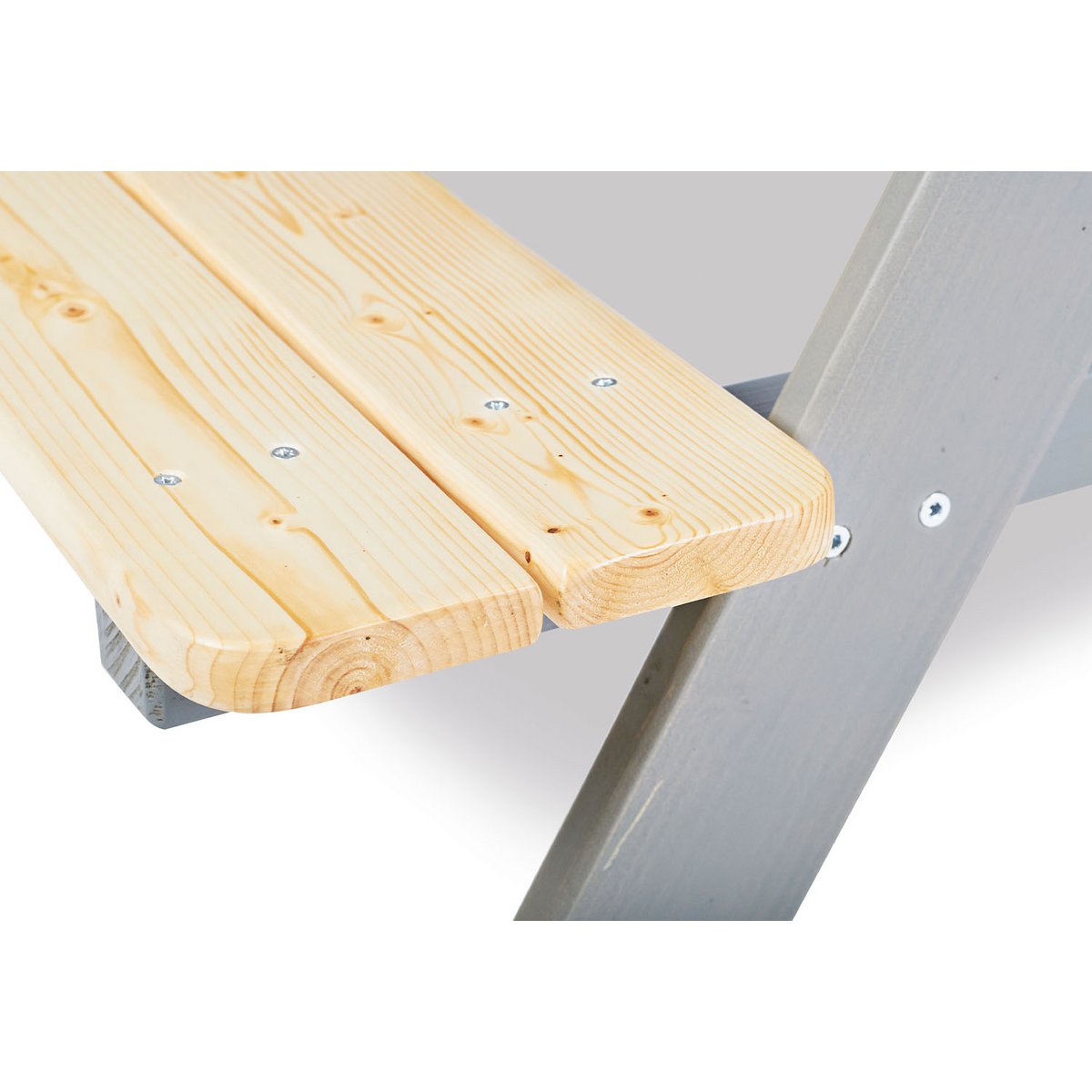 Children´s picnic bench „Nicki für 4”, grey