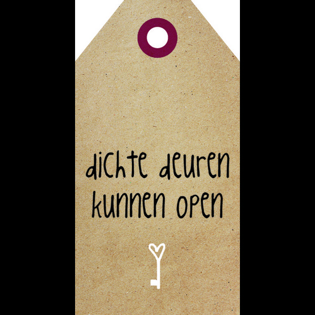 Dichte deuren kunnen open