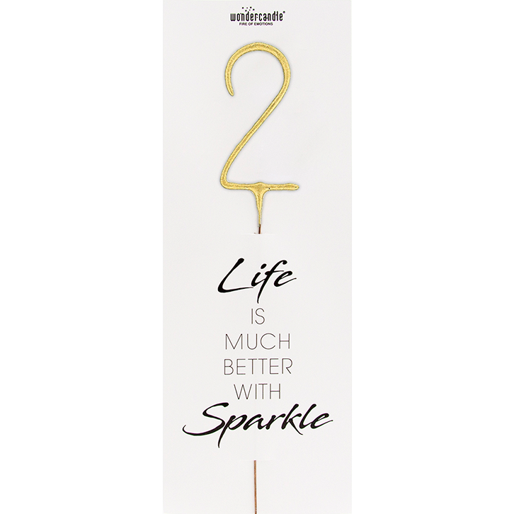 GIANT Sortiment 144 Wondercandle® Giant Life is much better with sparkle 498