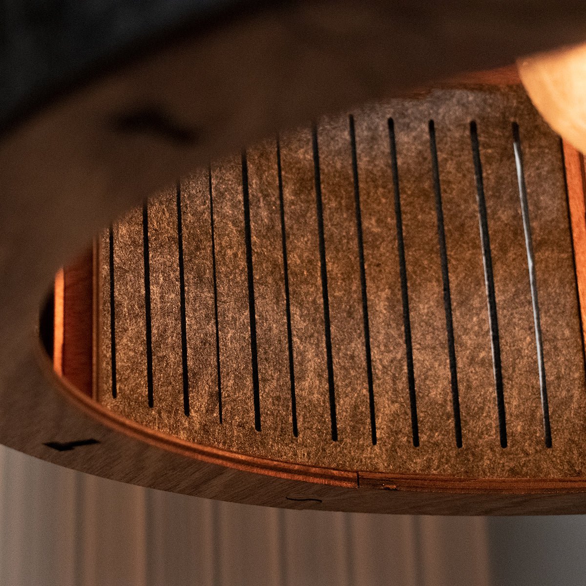 Akustisk bordlampe Cilindro