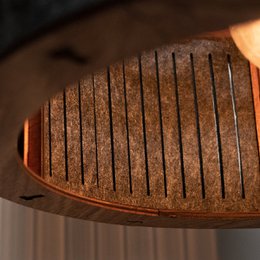 Acoustic table lamp Cilindro