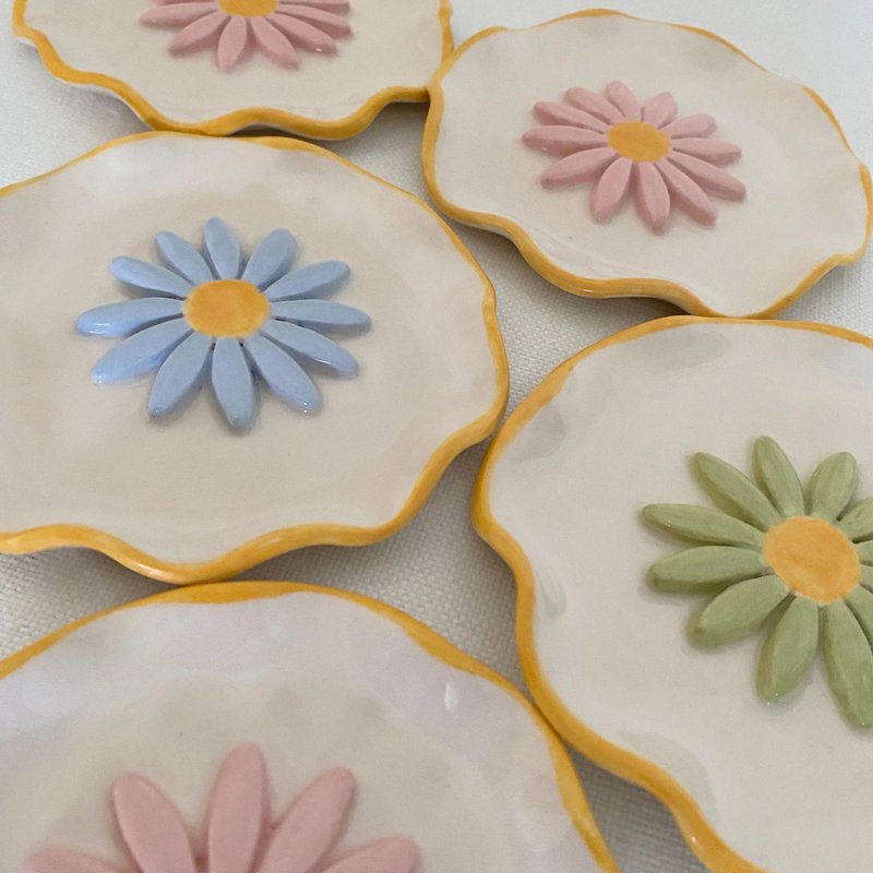 Blomst Sæbeskål – Håndlavet keramisk blomstertallerken