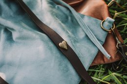 Backpack, bag from the Fluffy Puppy brand, Velour material, 16 colors, hand made!
