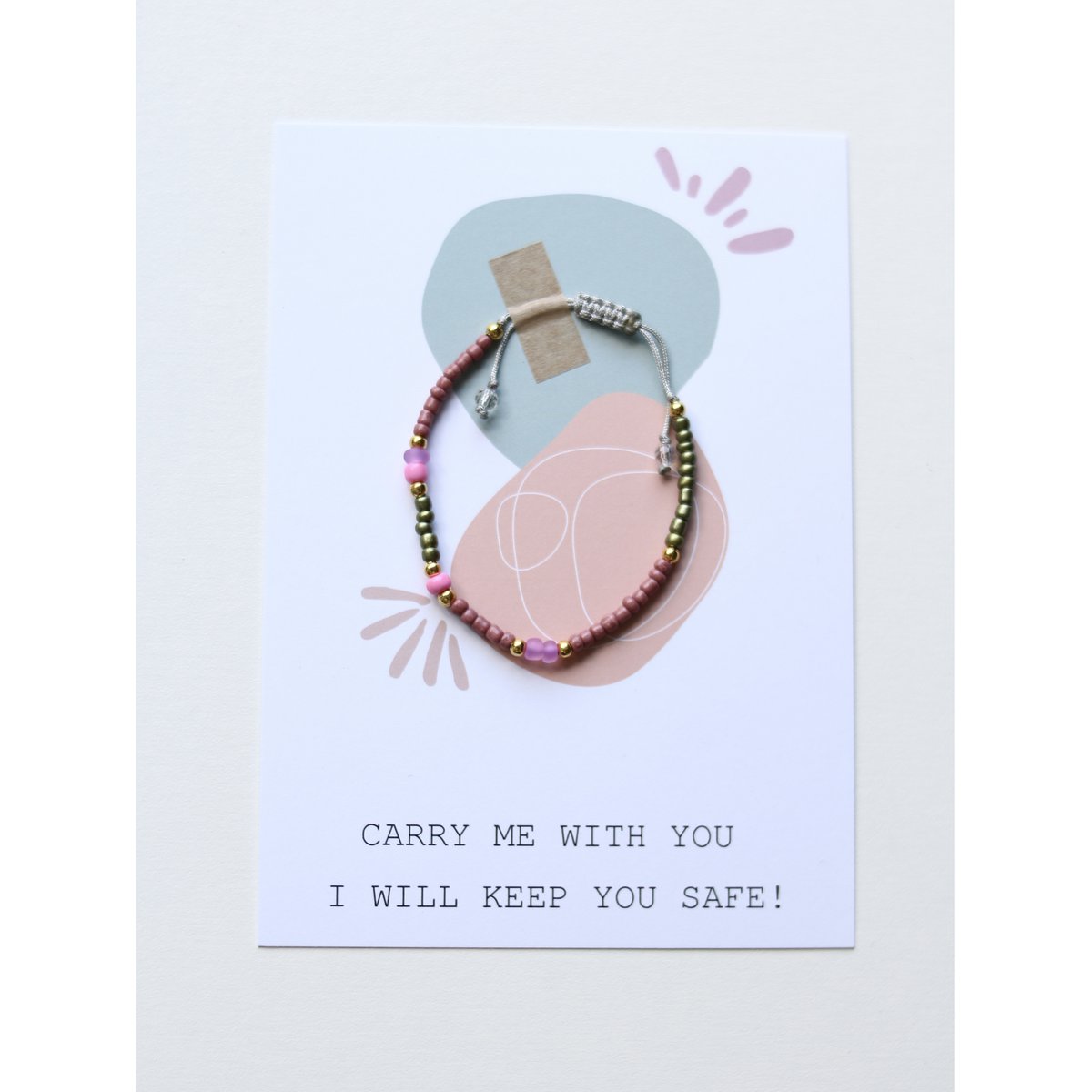 FSC card with adjustable bracelet
