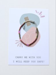 FSC card with adjustable bracelet