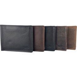 Portefeuille masculin cognac rfid anti-skim