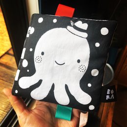 Fabric book - In the water