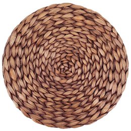 Bordsæt lavet af vandhyacint, rund flettet - 35 cm diameter
