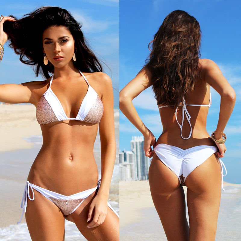 EBay vente rapide vente chaude Bikini Bikini Bikini nouveau maillot de bain maillot de bain fendu SU0003