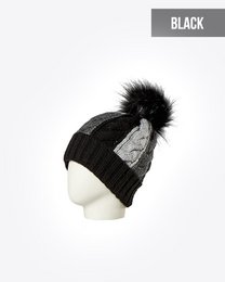 Bonnet Femme avec Pompon : HERCAN