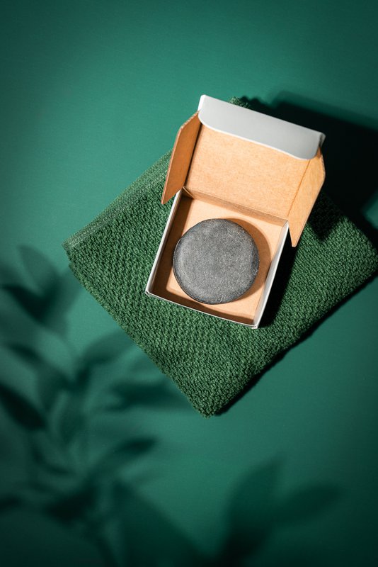Barre detergente per purificazione del tè e carbone - per pelle grassa e acne