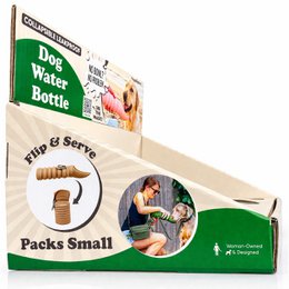 Dog Water Bottle Retail Counter Display (display only - bottles not included)