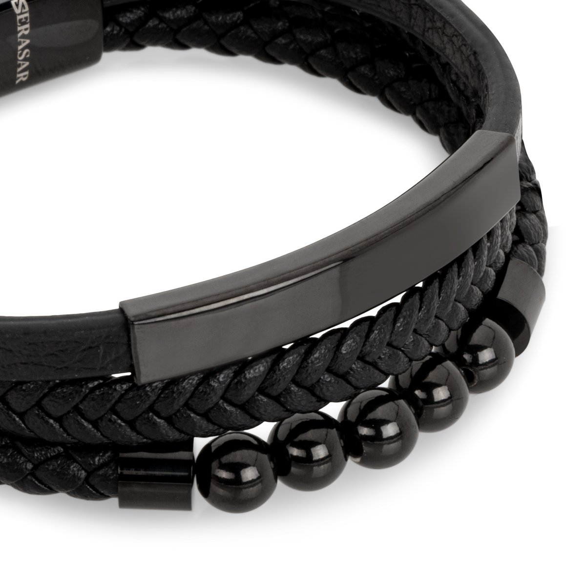 Bracciale in pelle "Perla"