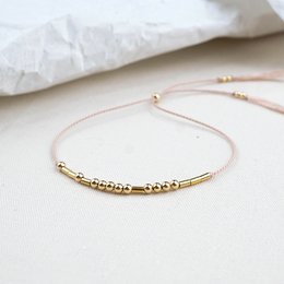 Morsecode Armband "achtsam"