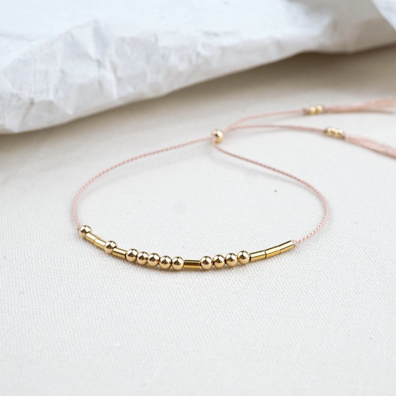 Morsecode Armband "achtsam"