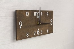 Orologio da parete, orologio da parete in legno