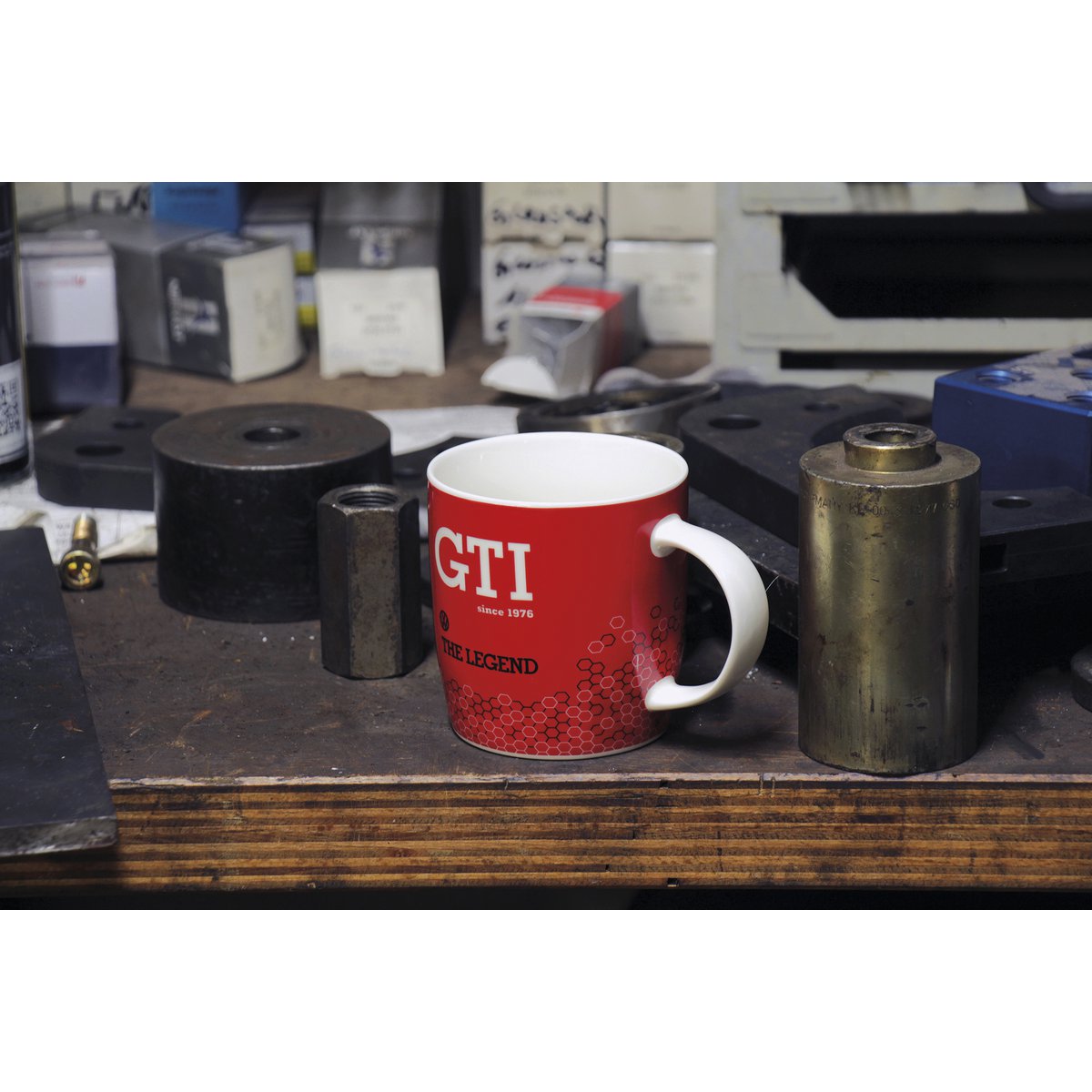 Volkswagen VW GTI Coffee Mug 370ml - GTI The Legend/Red
