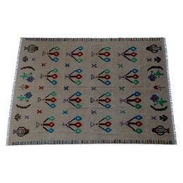 Alfombra Kilim Beige Turba Soumak