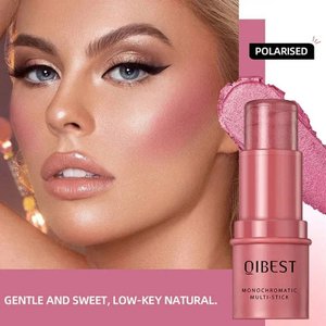 3-in-1 Wangen-Rouge-Stift, getönte Lippen, Wangen-Lippen, Aufhellungscreme, wasserbeständiges, feuchtigkeitsspendendes Gesichtskontur-Schatten-Rouge