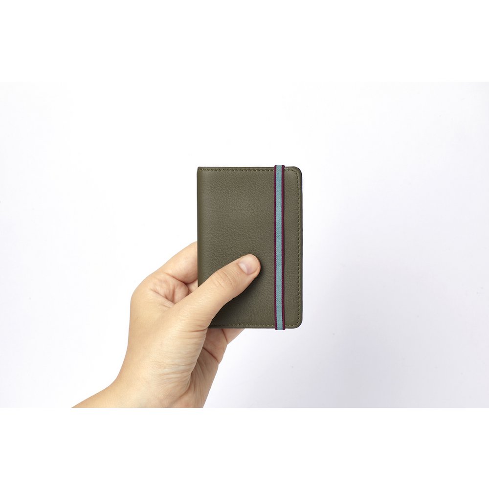 Kaki Card Holder