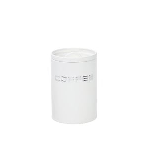 White and silver coffee box 11x11x15cm