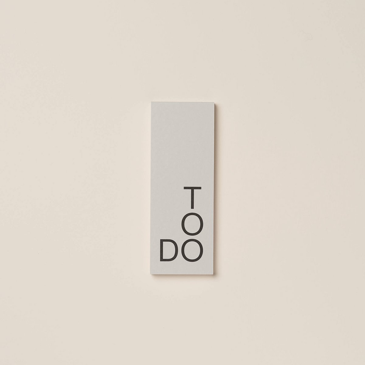 Listenblock TO DO – Mist