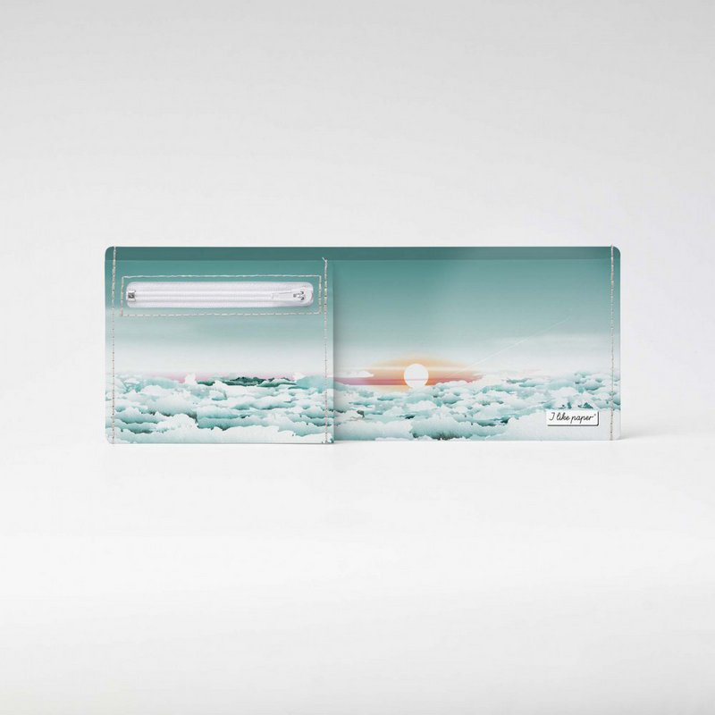 CLOUDS Tyvek® cardboard wallet / purse